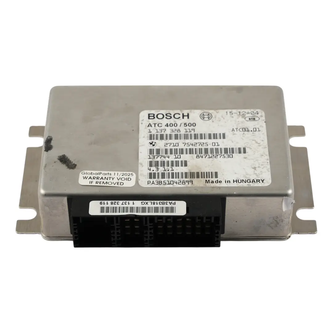 Transfer Box Control Unit Module to BMW X5 E53 X3 E83 Four Wheel Drive with Part number 7542725 BMW X5 E53 X3 E83 Four Wheel Drive Transfer Box Control Unit Module - SKU 7542725 - Part number 7542725