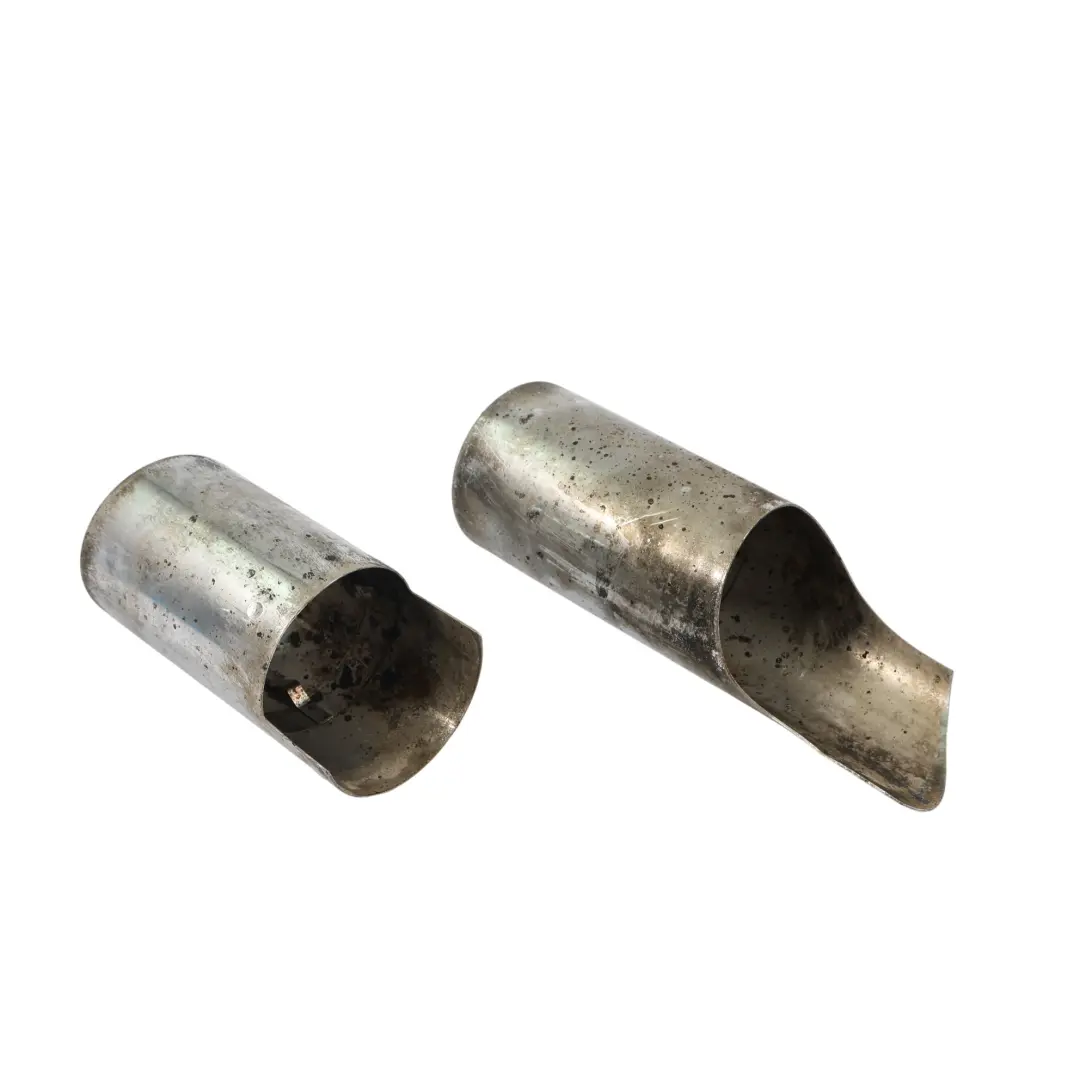 Punte Scarico M Performance Silenziatore Tubo Cromato Set N52 M57N2 per BMW E90 E91 con numero di parte 7549558 BMW E90 E91 Punte Scarico M Performance Silenziatore Tubo Cromato Set N52 M57N2 - SKU 7549558/7549559 - Numero di parte 7549558