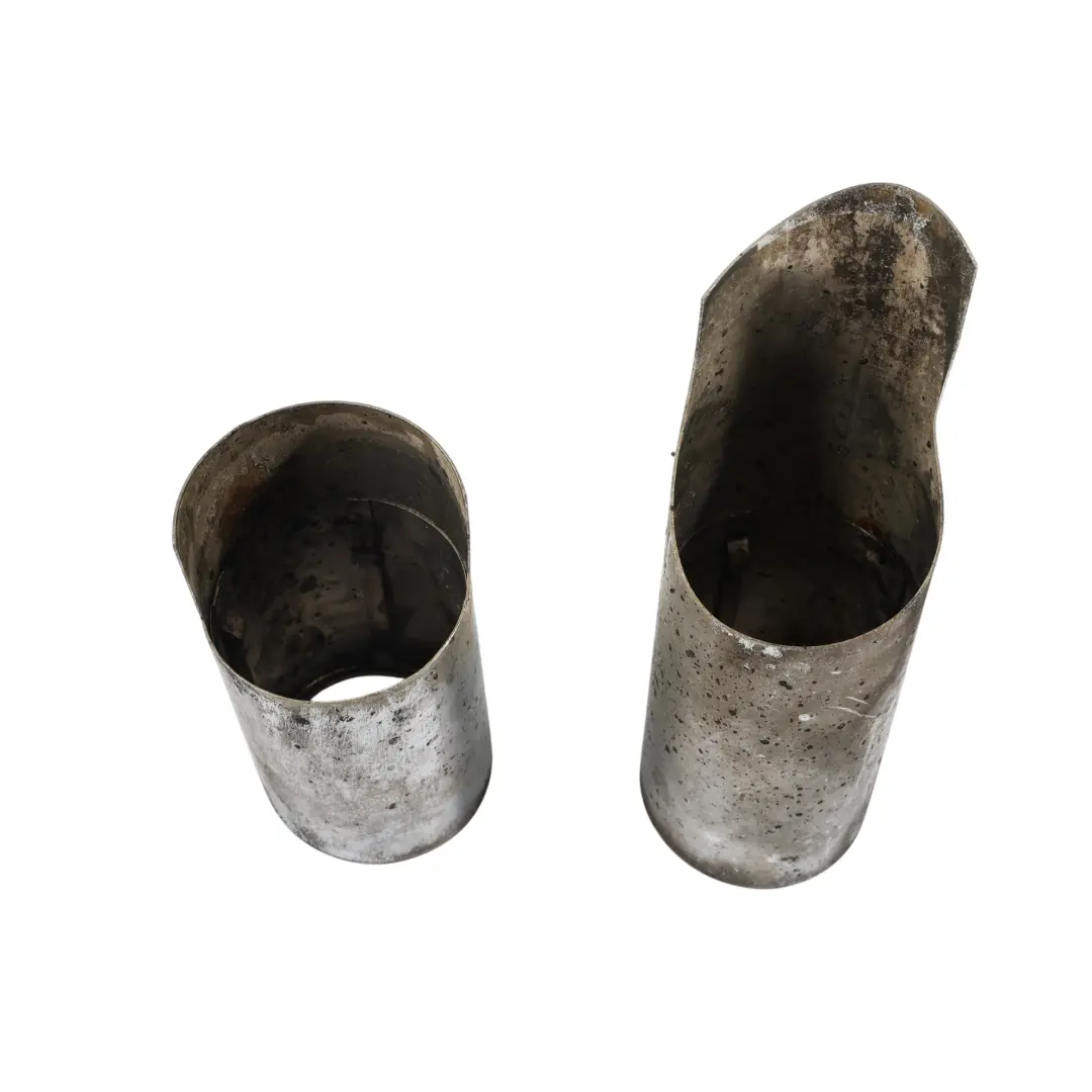 Punte Scarico M Performance Silenziatore Tubo Cromato Set N52 M57N2 per BMW E90 E91 con numero di parte 7549558 BMW E90 E91 Punte Scarico M Performance Silenziatore Tubo Cromato Set N52 M57N2 - SKU 7549558/7549559 - Numero di parte 7549558