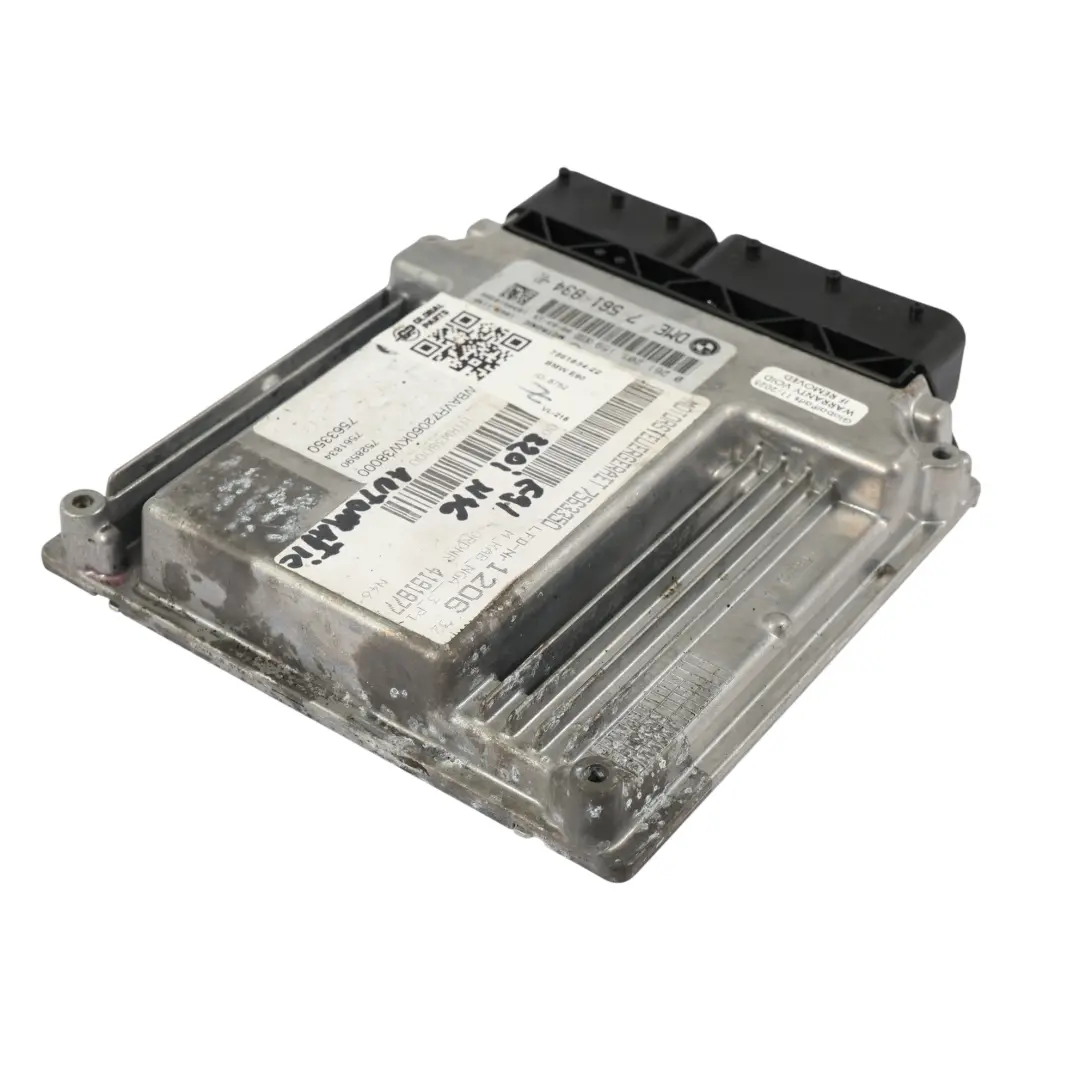 BMW E87 E90 120i 320i N46 150HP Engine Control DME Module Automatic - SKU 7561834-22 - Part number 7561834
