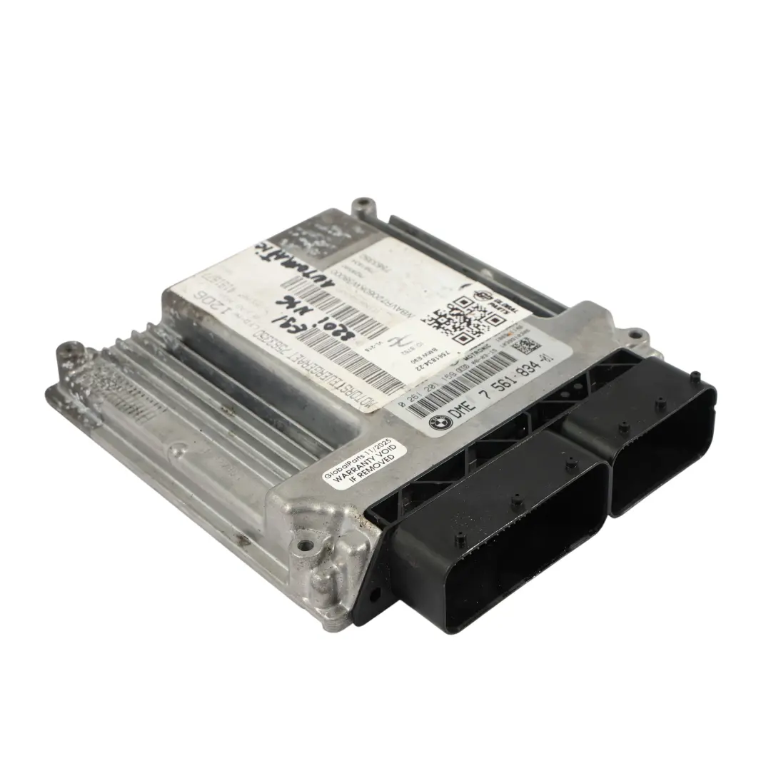 BMW E87 E90 120I 320I N46 150HP Moduł Sterownik Silnika DME Automat - SKU 7561834-22 - Numer Części 7561834