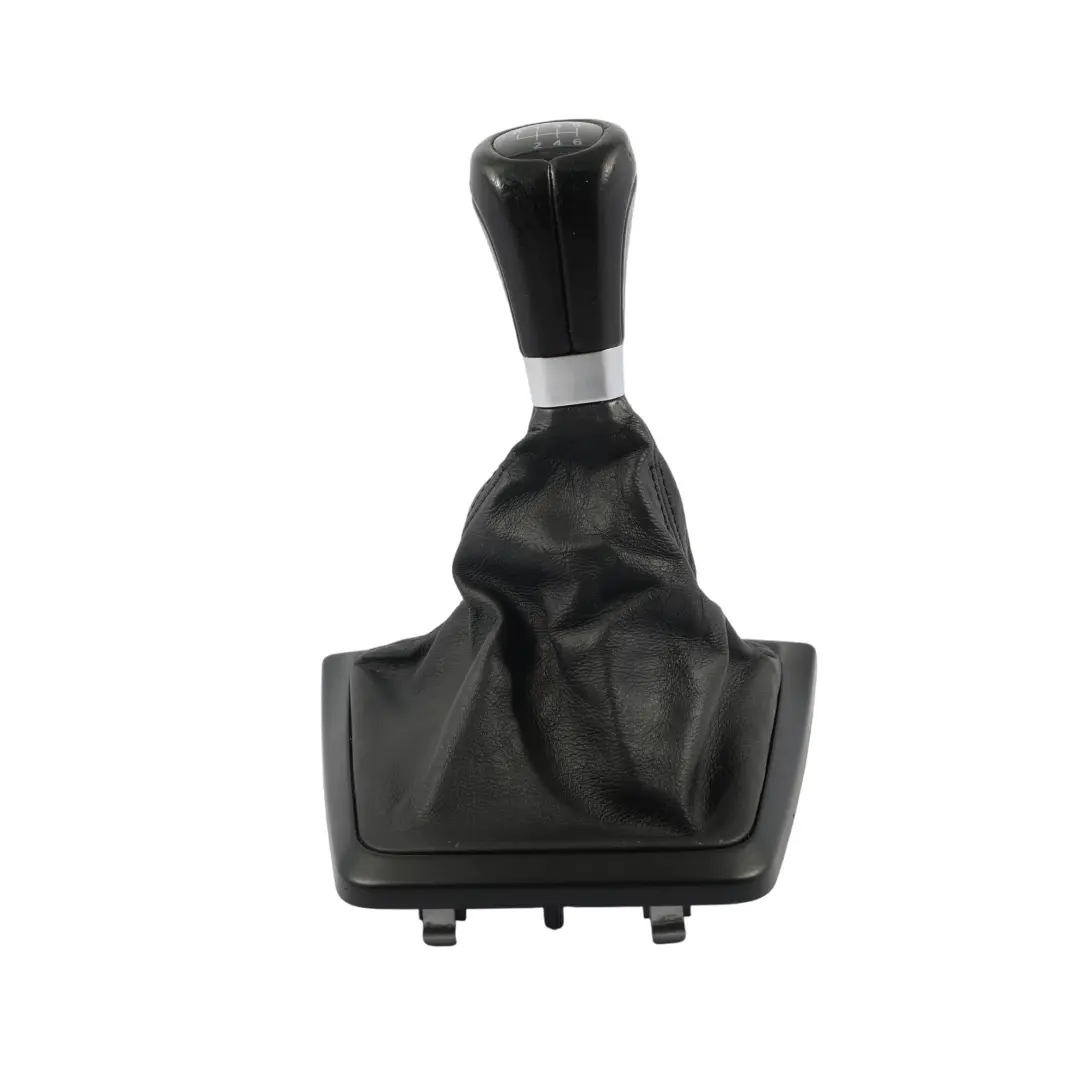 BMW Z4 E89 Gearshift Knob Gear Selector 6-Speed Black Leather Cover - SKU 7584548-1 - Part number 7584548