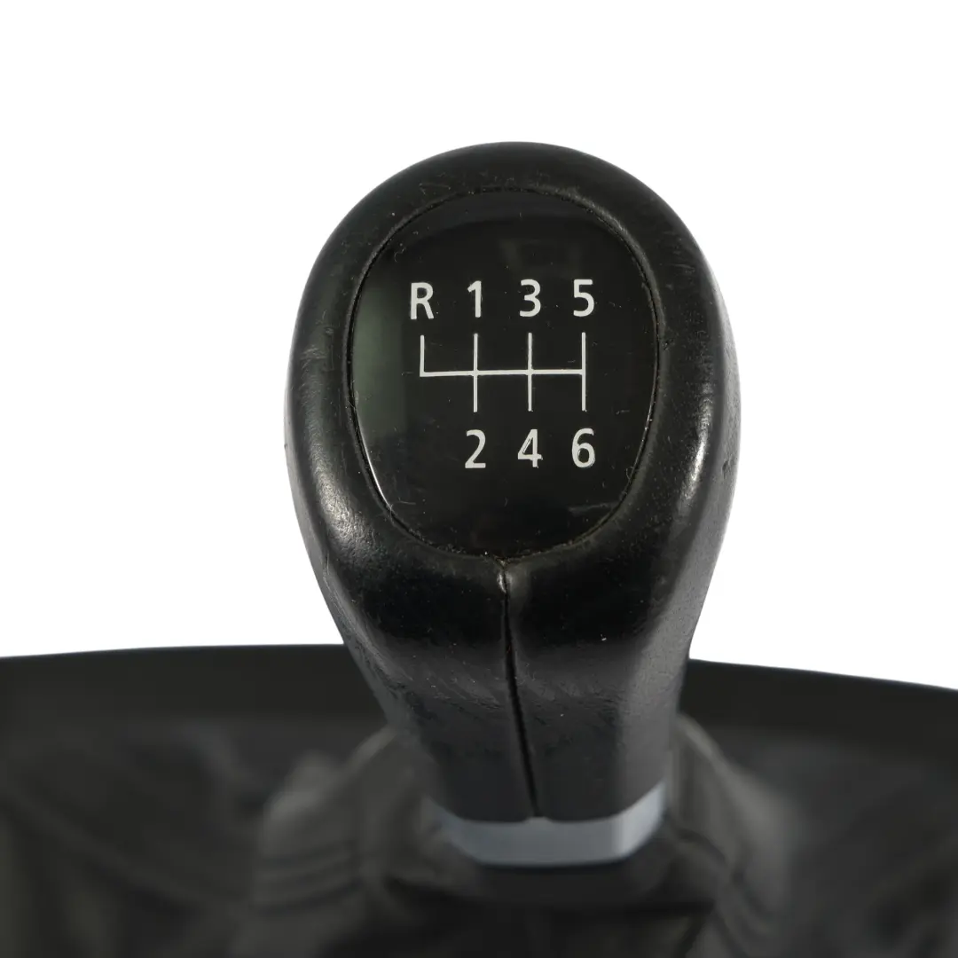 BMW Z4 E89 Gearshift Knob Gear Selector 6-Speed Black Leather Cover - SKU 7584548-1 - Part number 7584548