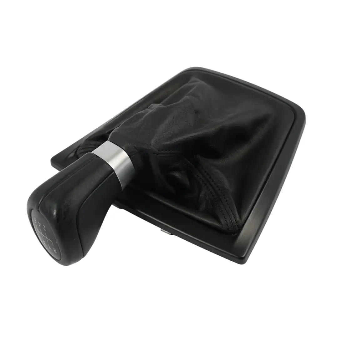 BMW Z4 E89 Gearshift Knob Gear Selector 6-Speed Black Leather Cover - SKU 7584548-1 - Part number 7584548
