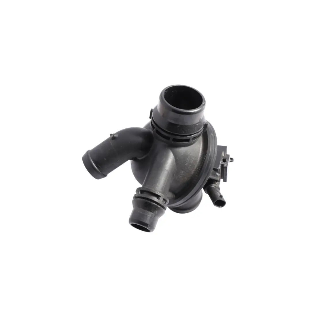 BMW F01 F02 F06 F12 F13 N55 Engine Thermostat Coolant Housing Unit - SKU 7605431 - Part number 7605431