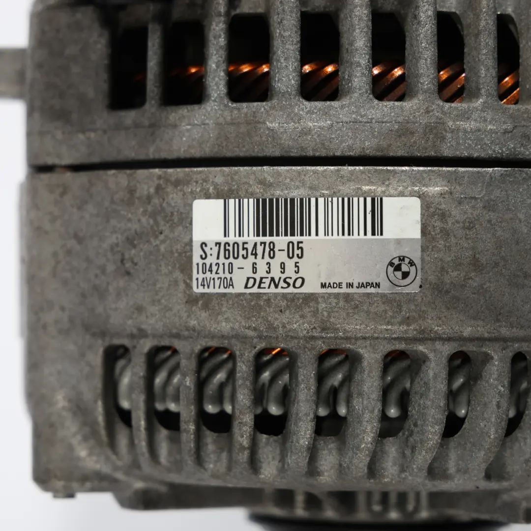 BMW F20 F30 E89 Z4 Alternator 170A Benzyna - SKU 7605478 - Numer Części 7605478