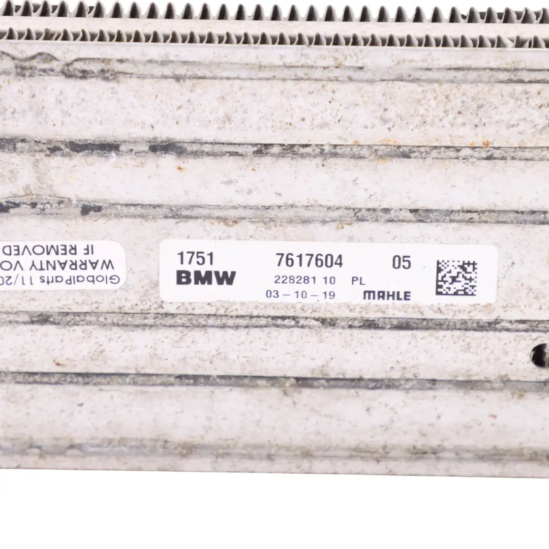 Charge Air Unit B38X to BMW F45 X2 F39 Mini Countryman F60 Intercooler with Part number 7617604 BMW F45 X2 F39 Mini Countryman F60 Intercooler Charge Air Unit B38X - SKU 7617604 - Part number 7617604