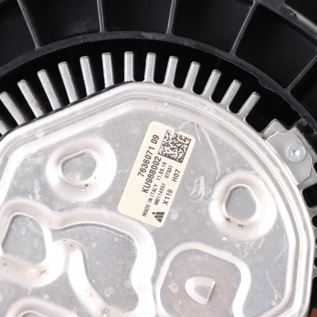 BMW F45 F48 F39 Mini F60 Engine Coolant Fan Shroud Motor B38X 7646410 7636071 - SKU 7618207 - Part number 7618207