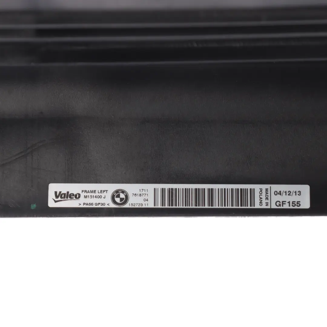 N20 Radiator Mount Bracket Carrier Support Left N/S to BMW F07 LCI F10 F11 with Part number 7618771 BMW F07 LCI F10 F11 N20 Radiator Mount Bracket Carrier Support Left N/S - SKU 7618771 - Part number 7618771