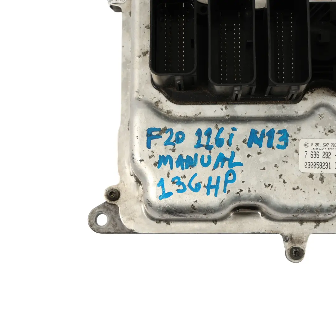 136HP Engine Control ECU Kit DME Manual to BMW F20 F30 116i 316i N13 with Part number 7636292 BMW F20 F30 116i 316i N13 136HP Engine Control ECU Kit DME Manual - SKU 7636292-1 - Part number 7636292