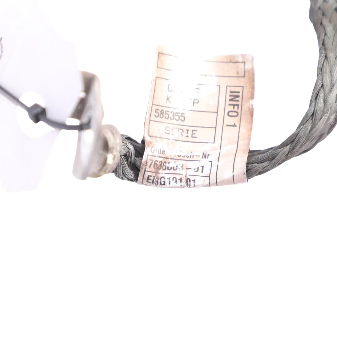 BMW F20 F21 F22 F23 F34 LCI F22 F30 F36 Cable Masa Del Motor De Arranque - SKU 7638003 - Número de pieza 7638003