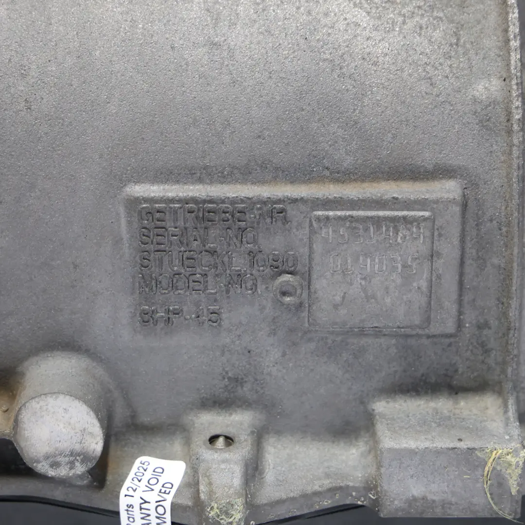 BMW F10 F11 F07 535I N55 Caja De Cambios Automática GA8HP45Z GARANTÍA - SKU 7640075 - Número de pieza 7640075