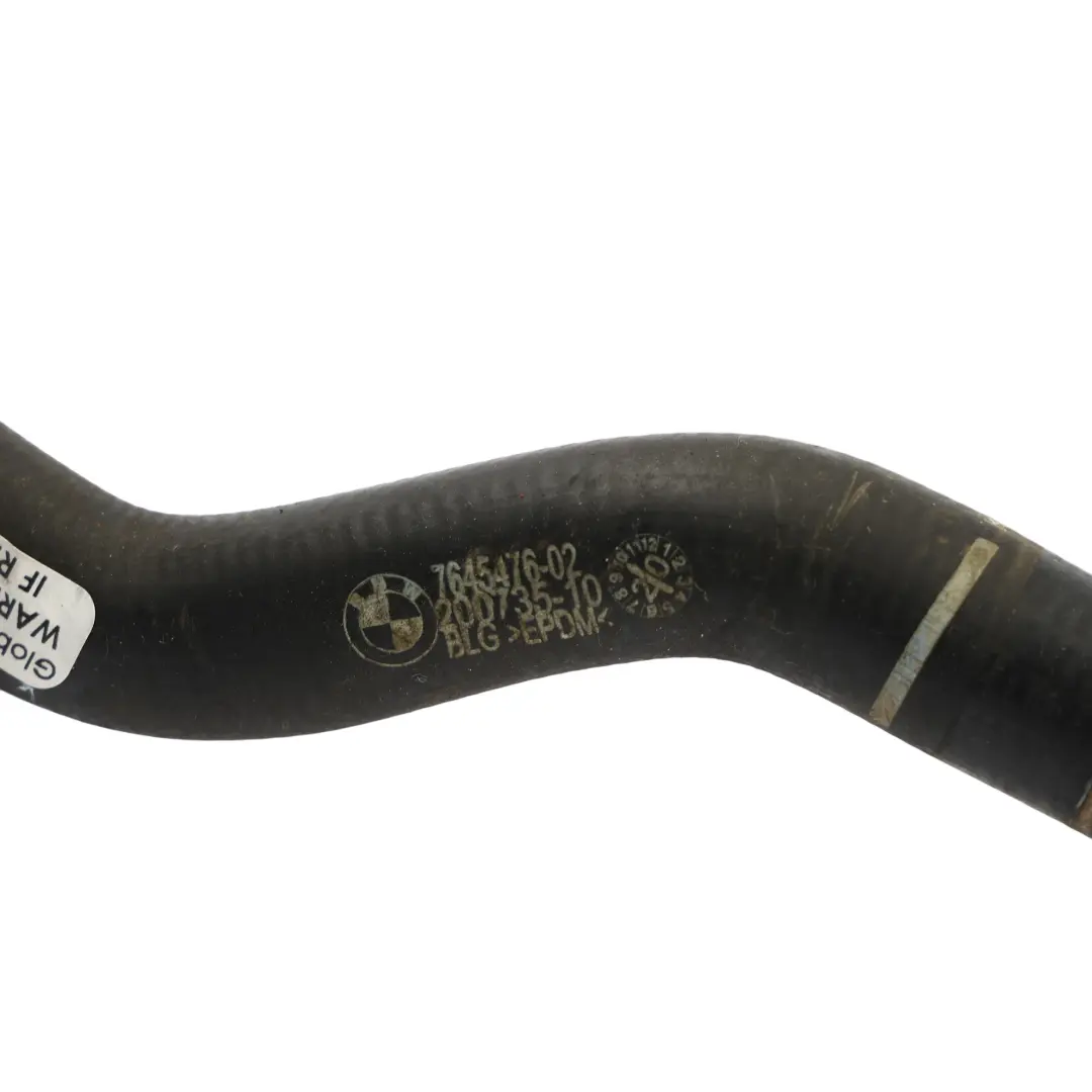 Mini F60 BMW X2 F39 F45 F48 B38X Tuyau Alimentation Refroidissement - SKU 7645476 - Numéro de pièce 7645476