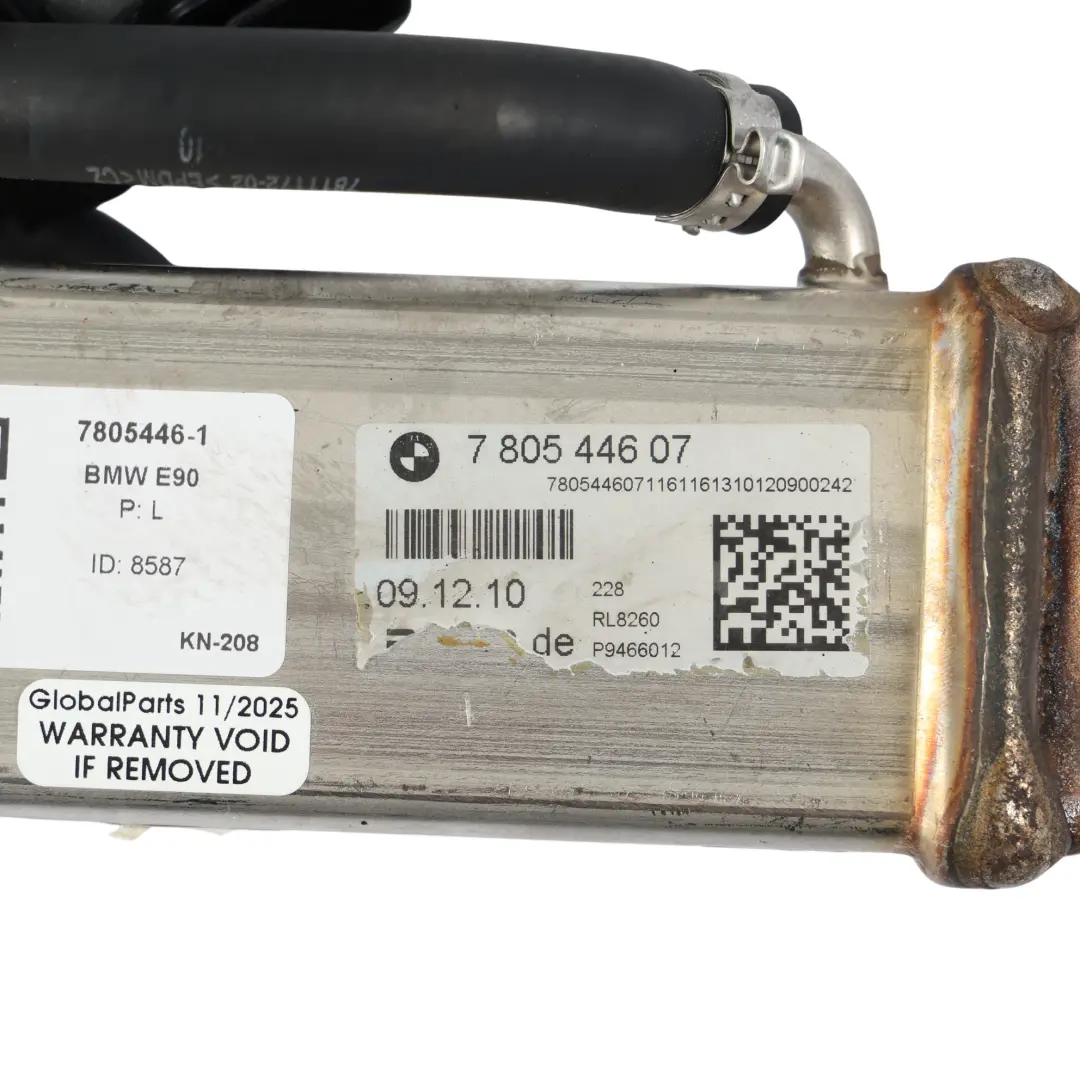 N57 Múltiple escape EGR Enfriador de gas para BMW E70 E90 E91 E92 LCI F10 F11 con número de pieza 7805446 BMW E70 E90 E91 E92 LCI F10 F11 N57 Múltiple escape EGR Enfriador de gas - SKU 7805446-1 - Número de pieza 7805446
