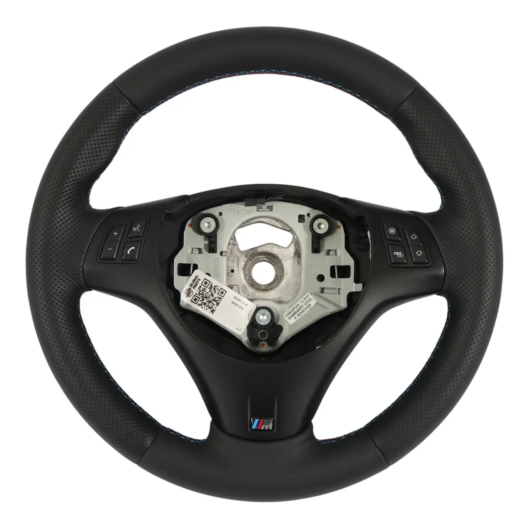 Volante BMW E90 E92 E93 M3 NUOVO Pelle Nera M Sport Spessa Multifunzione - SKU 7839114-4 - Numero di parte 7839114