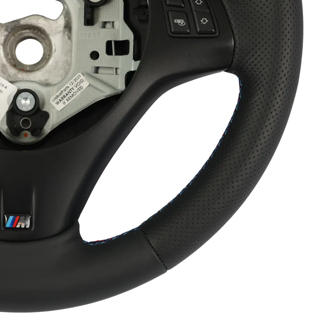  Steering Wheel BMW E90 E92 E93 M3 NEW Black Leather M Sport Thick Multifunction - SKU 7839114-4 - Part number 7839114