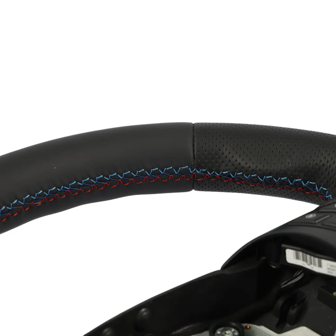 NUEVO Cuero Negro M Sport Multifunción Grueso para Volante BMW E90 E92 E93 M3 con número de pieza 7839114 Volante BMW E90 E92 E93 M3 NUEVO Cuero Negro M Sport Multifunción Grueso - SKU 7839114-4 - Número de pieza 7839114
