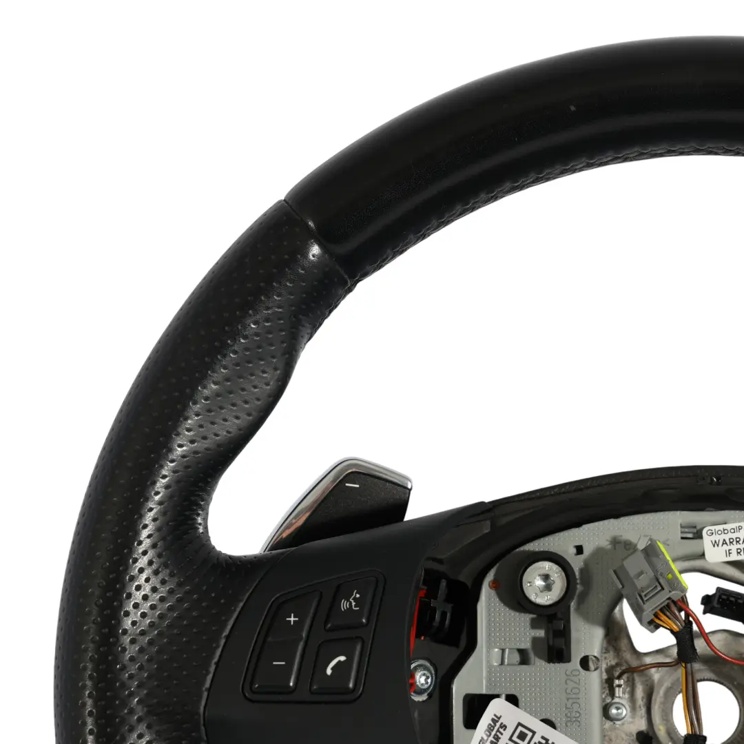 Lenkrad Schwarz Leder M-Sport Dickes Schaltpaddel für BMW E81 E87 E90 E91 E92 mit Teilenummer 7839115 BMW E81 E87 E90 E91 E92 Lenkrad Schwarz Leder M-Sport Dickes Schaltpaddel - SKU 7839115-9 - Teilenummer 7839115