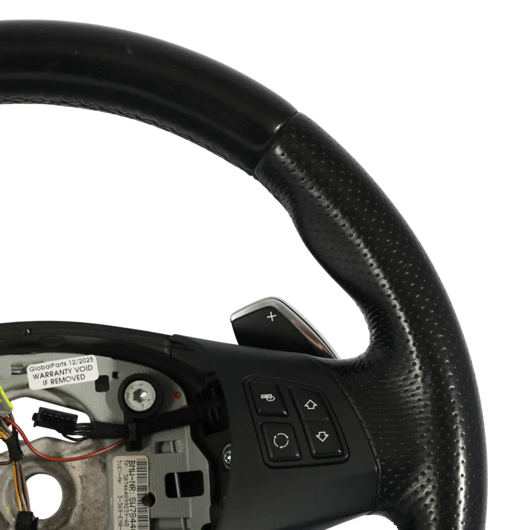 Volant M-Sport Cuir Noir Avec Palettes Changement Vitesse pour BMW E81 E87 E90 E92 à propos du numéro de pièce 7839115 BMW E81 E87 E90 E92 Volant M-Sport Cuir Noir Avec Palettes Changement Vitesse - SKU 7839115-9 - Numéro de pièce 7839115