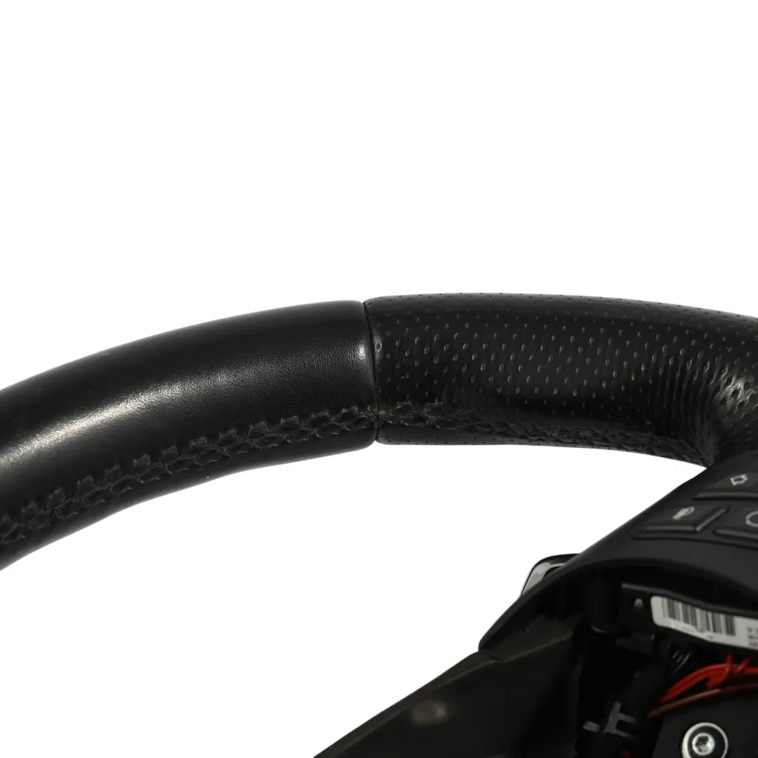 BMW E81 E87 E90 E91 E92 Volante In Pelle Nera M-Sport Con Paddle Al Volante - SKU 7839115-9 - Numero di parte 7839115