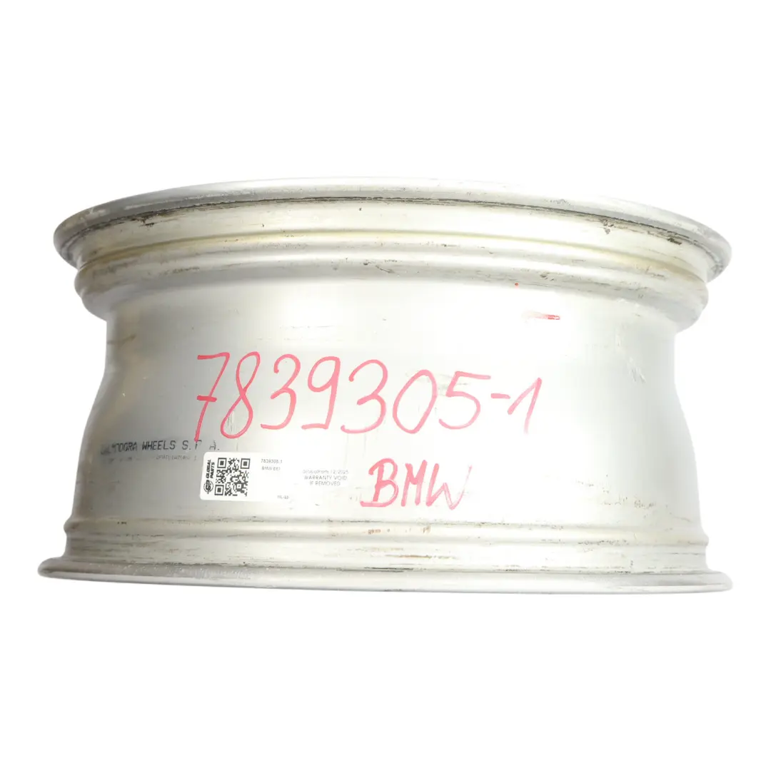 BMW E81 E87 Alu Felge Alufelge Hinten 18" 8,5J M Doppelspeiche 208 - SKU 7839305-1 - Teilenummer 7839305