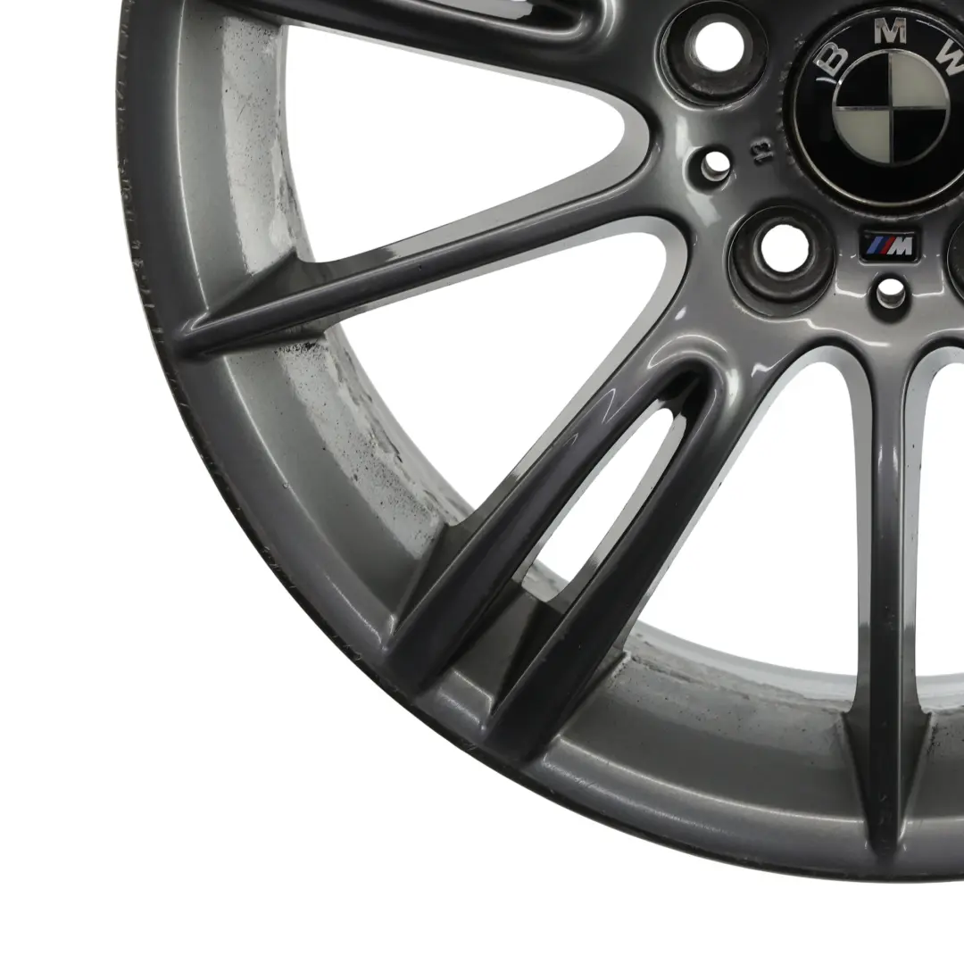 BMW E90 E91 E92 Ferricgrey Front Alloy Wheel Rim 18" ET:34 8J M Spider Spoke 193 - SKU 7843839-2 - Part number 7843839