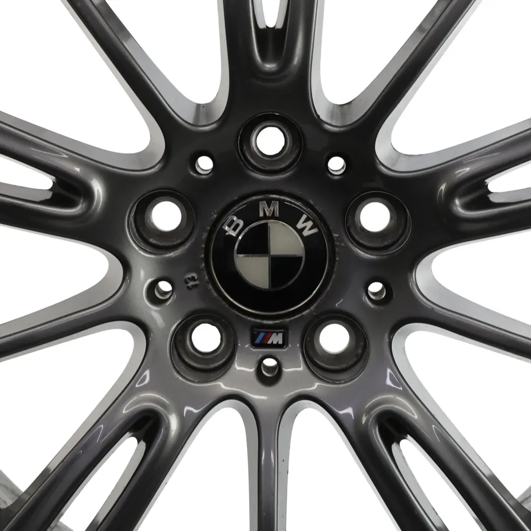 BMW E90 E91 Ferricgrey Jante Roue Avant Alliage 18" ET:34 8J M Spider Spoke 193 - SKU 7843839-2 - Numéro de pièce 7843839