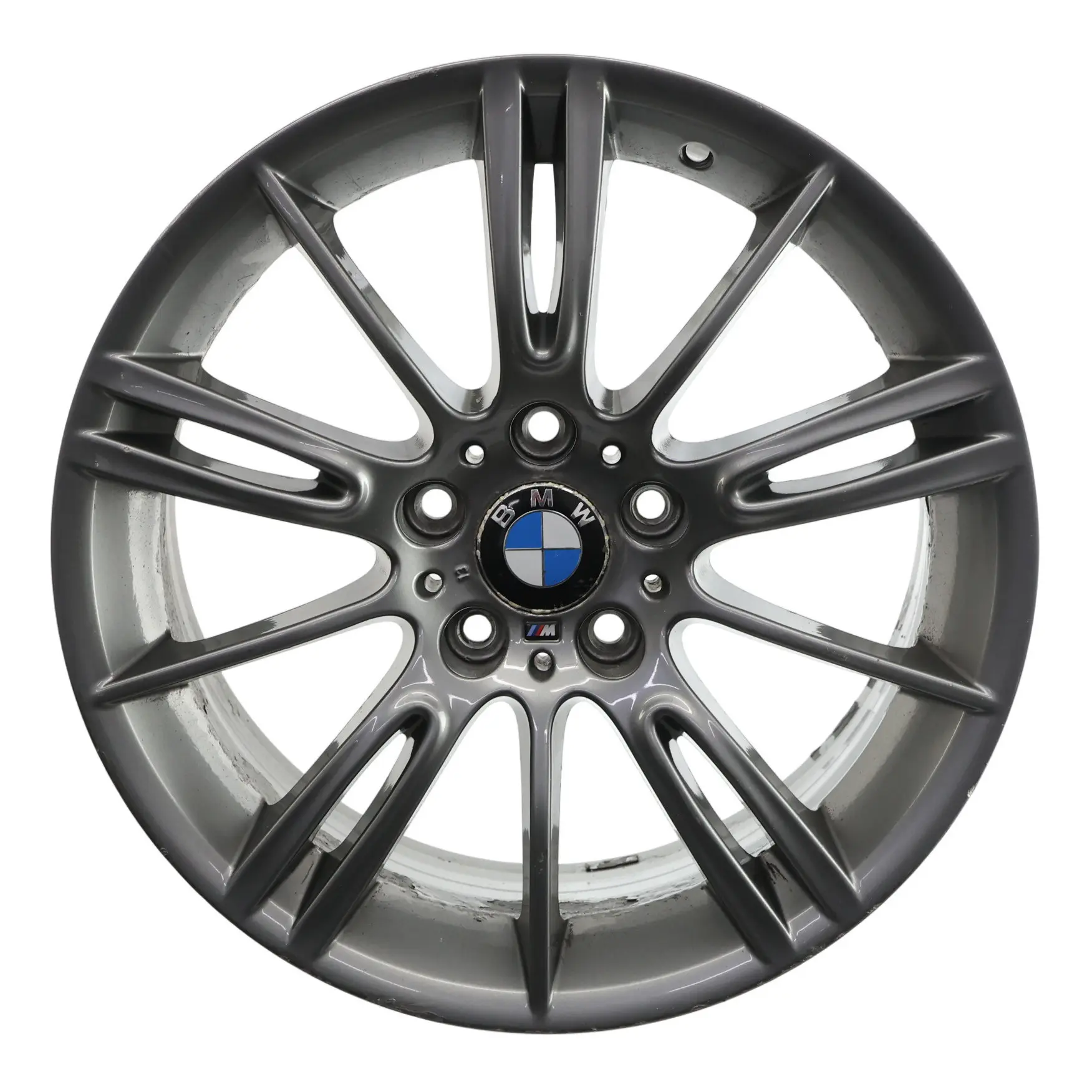 BMW E90 E91 Ferricgrey Trasera Llanta Aleación 18 "ET:37 8.5J M Spider Spoke 193