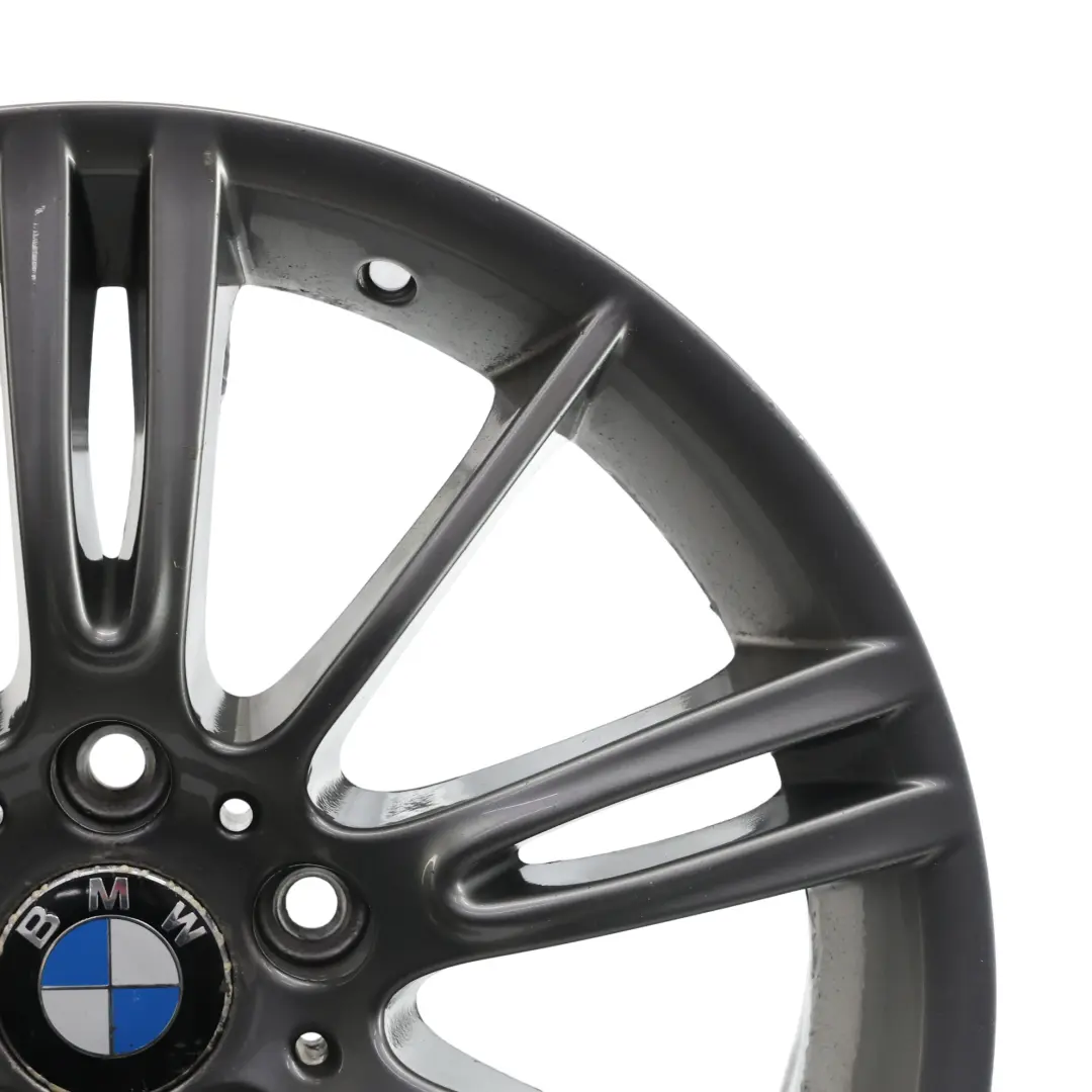 BMW E90 E91 Ferricgrey Trasera Llanta Aleación 18 "ET:37 8.5J M Spider Spoke 193 - SKU 7843841-2 - Número de pieza 7843841