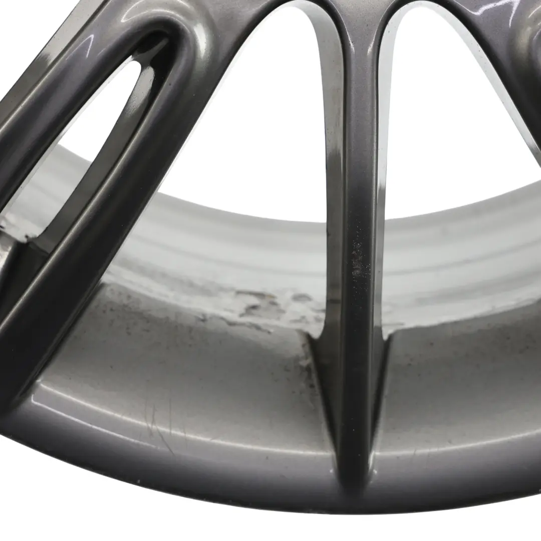 BMW E90 E91 Tylna Felga Aluminiowa Szara 18" ET:37 8.5J M Spider Spoke 193 - SKU 7843841-6 - Numer Części 7843841
