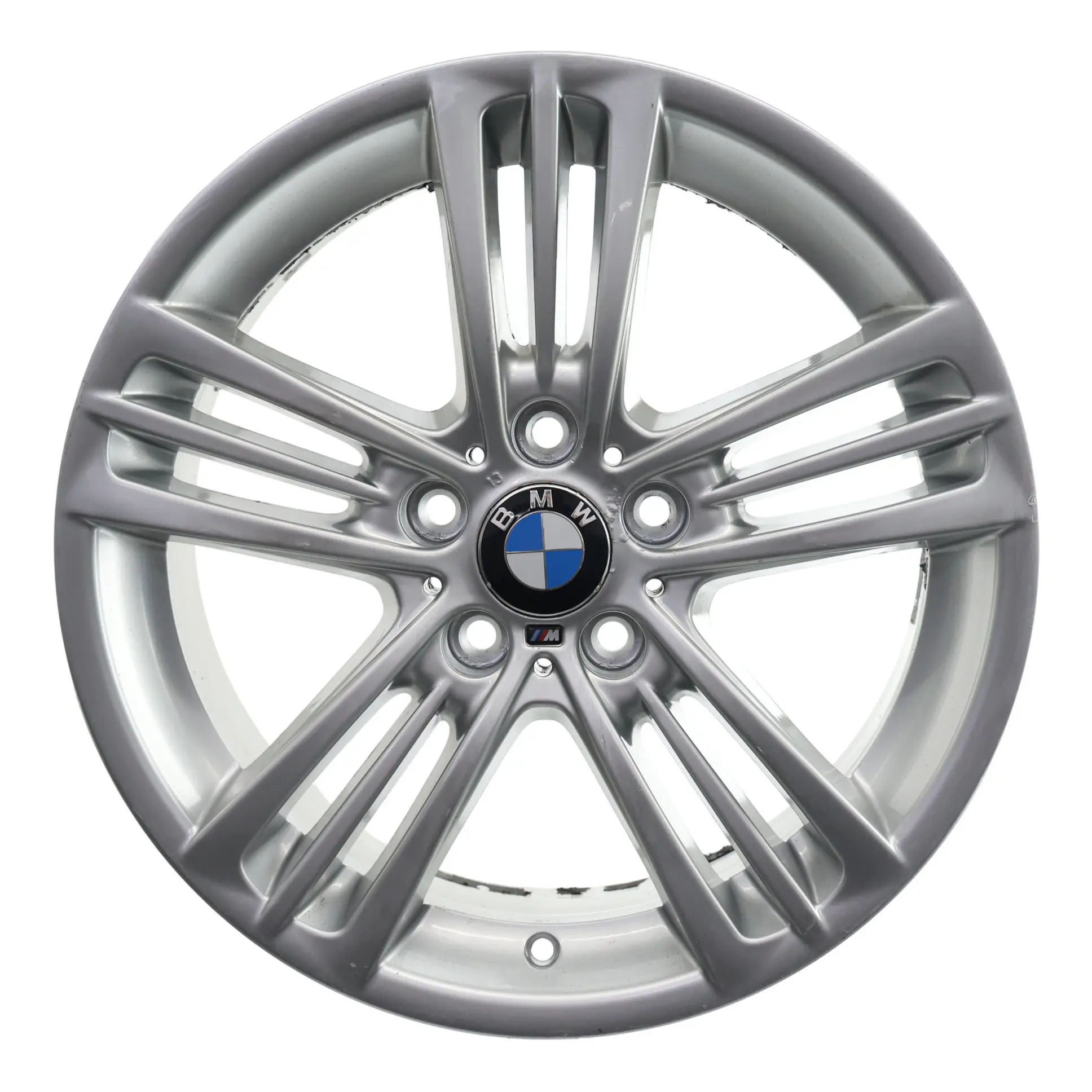 BMW X3 F25 X4 F26 Silver Wheel Rim Alloy 18" M Star Spoke 8J ET:43 7844249