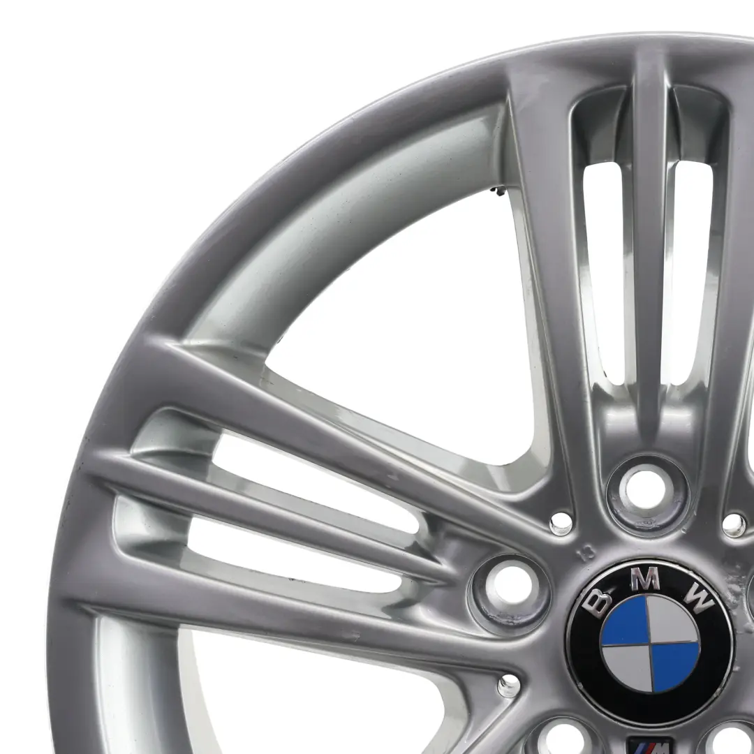 Rim Alloy 18" M Star Spoke 8J ET:43 to BMW X3 F25 X4 F26 Silver Wheel with Part number 7844249 BMW X3 F25 X4 F26 Silver Wheel Rim Alloy 18" M Star Spoke 8J ET:43 - SKU 7844249-3 - Part number 7844249