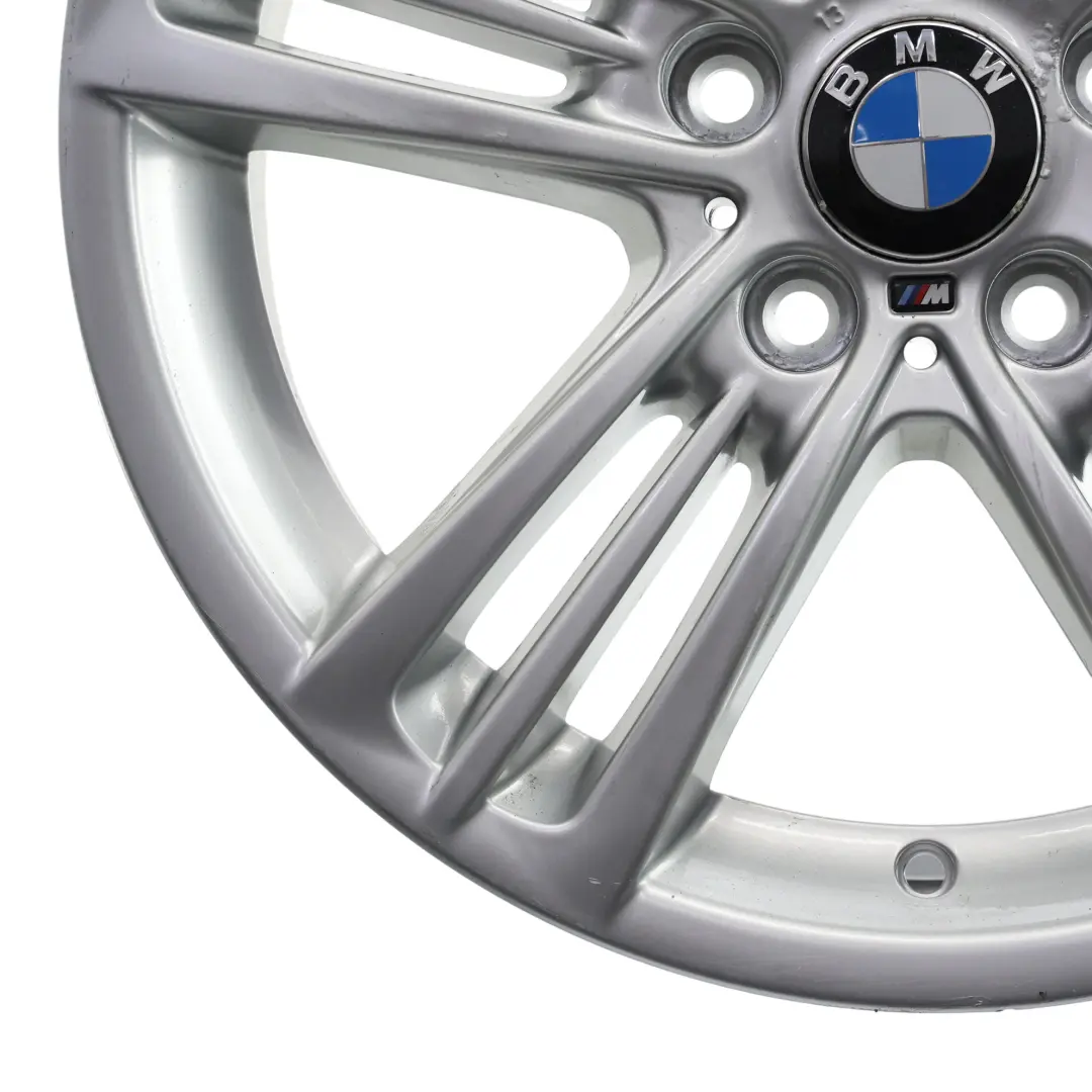 Rim Alloy 18" M Star Spoke 8J ET:43 to BMW X3 F25 X4 F26 Silver Wheel with Part number 7844249 BMW X3 F25 X4 F26 Silver Wheel Rim Alloy 18" M Star Spoke 8J ET:43 - SKU 7844249-3 - Part number 7844249