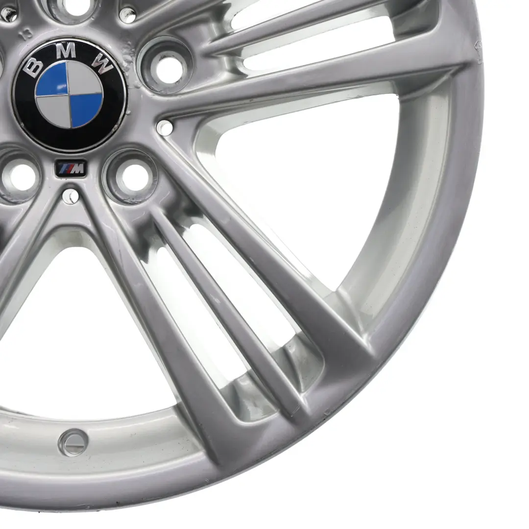 Rim Alloy 18" M Star Spoke 8J ET:43 to BMW X3 F25 X4 F26 Silver Wheel with Part number 7844249 BMW X3 F25 X4 F26 Silver Wheel Rim Alloy 18" M Star Spoke 8J ET:43 - SKU 7844249-3 - Part number 7844249