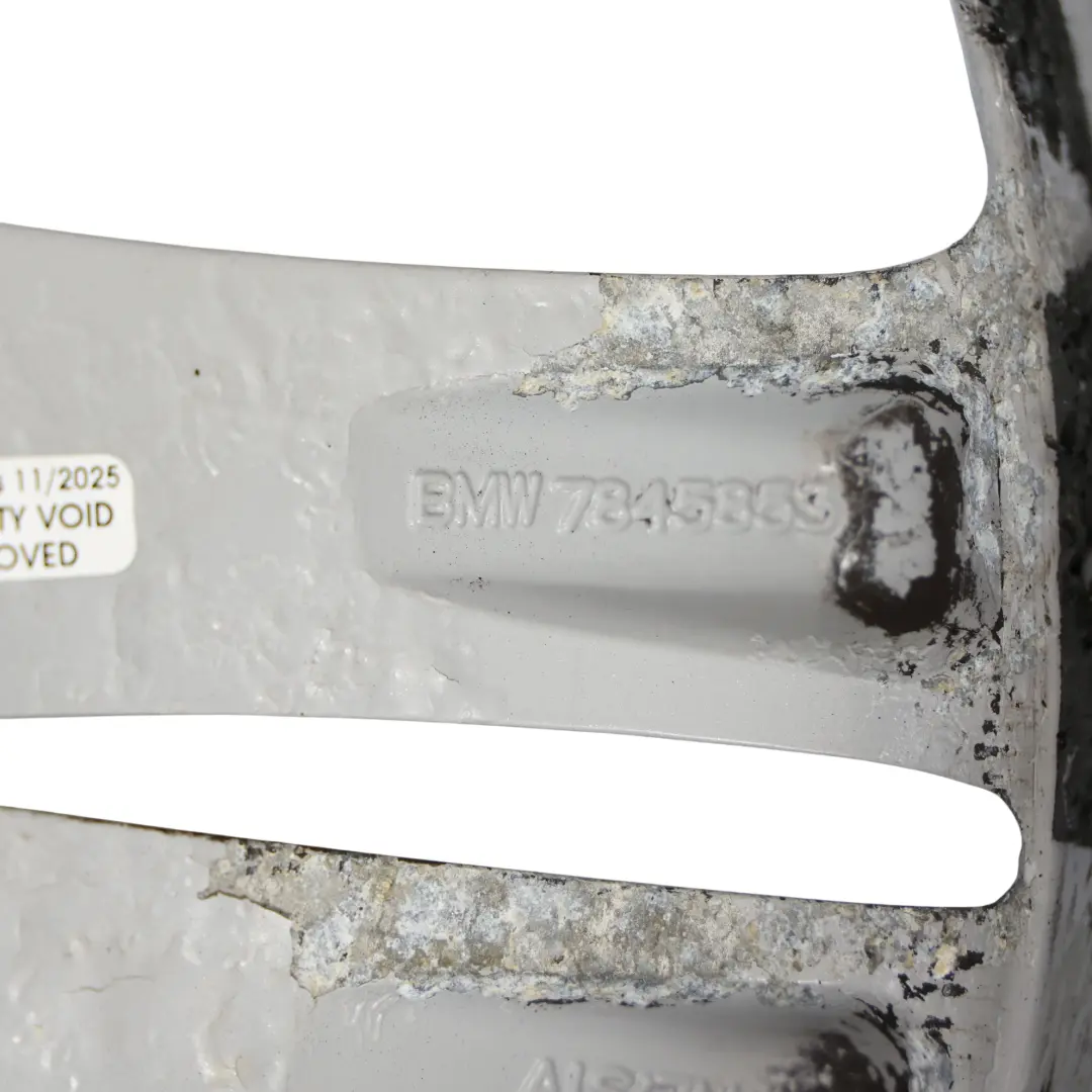 BMW F20 Hinterrad felge Ferric Grau 18" 8J ET:52 M Sternspeiche 386 - SKU 7845853-10 - Teilenummer 7845853