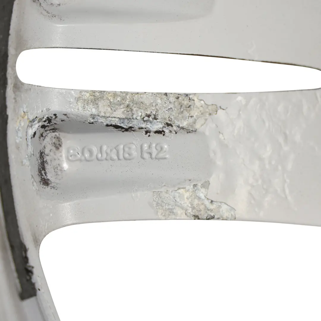  Llanta aleación trasera BMW F20 Gris Férrico 18" 8J M Estrella Spoke - SKU 7845853-10 - Número de pieza 7845853