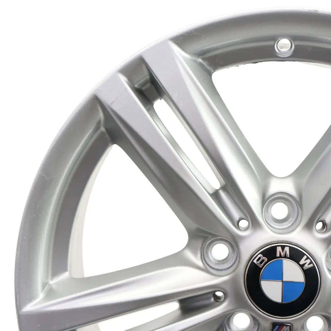 Srebrna Felga Aluminiowa 18" 8J ET:52 M Star Spoke 386 do BMW F20 F21 o numerze 7845853 BMW F20 F21 Srebrna Felga Aluminiowa 18" 8J ET:52 M Star Spoke 386 - SKU 7845853-10 - Numer Części 7845853