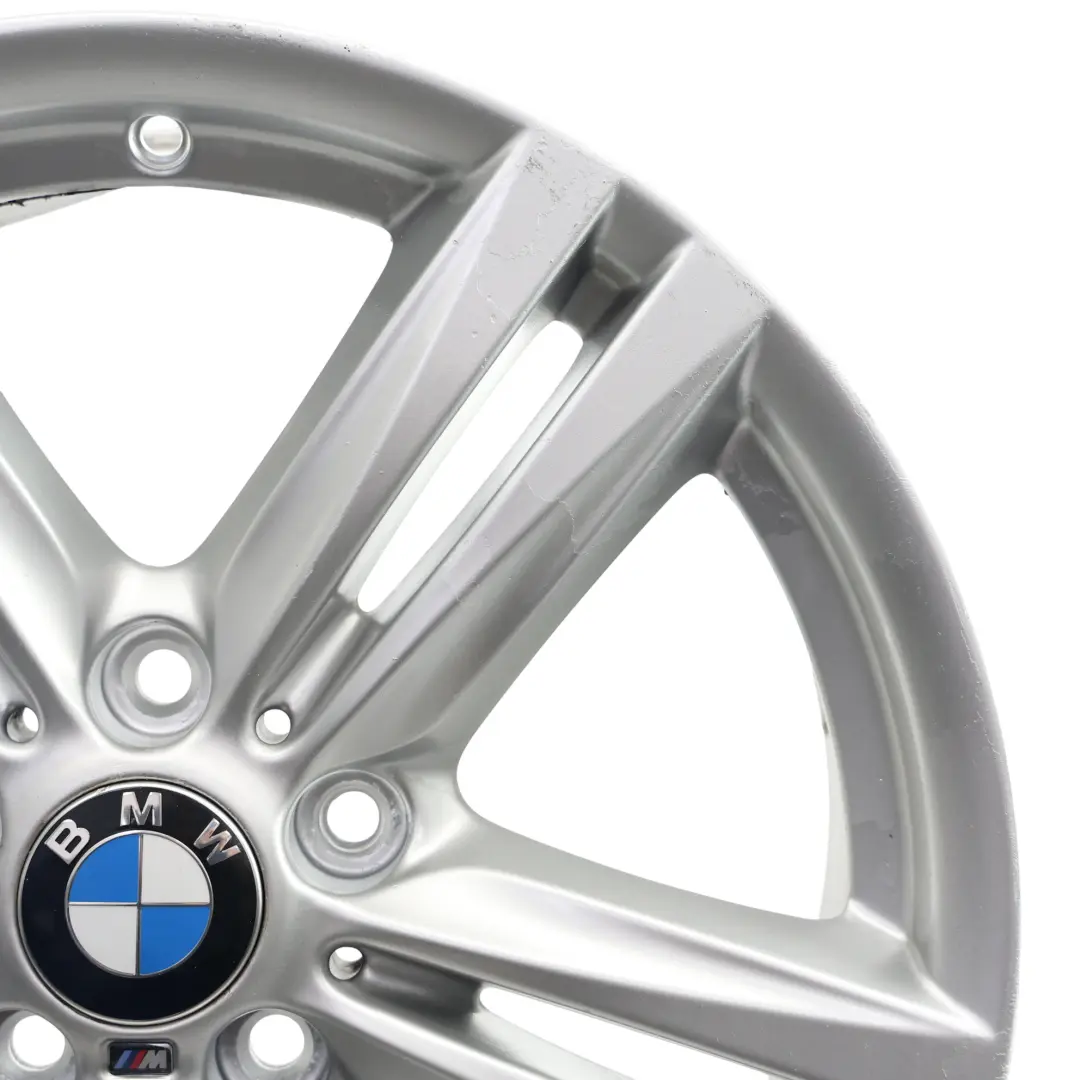  Llanta aleación trasera BMW F20 Gris Férrico 18" 8J M Estrella Spoke - SKU 7845853-10 - Número de pieza 7845853