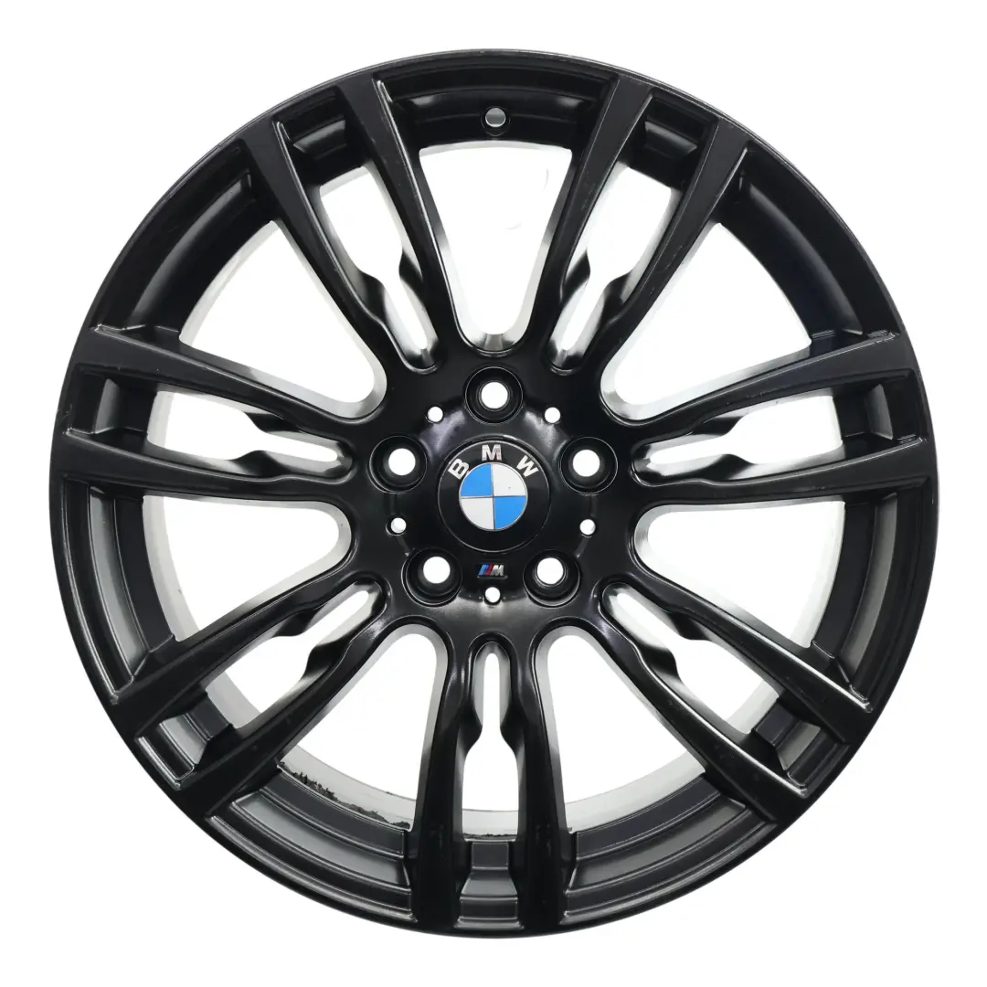 Llanta Trasera Aleación Negra 19" ET:47 8,5J para BMW F30 F32 con número de pieza 7845883 BMW F30 F32 Llanta Trasera Aleación Negra 19" ET:47 8,5J - SKU 7845883-6 - Número de pieza 7845883