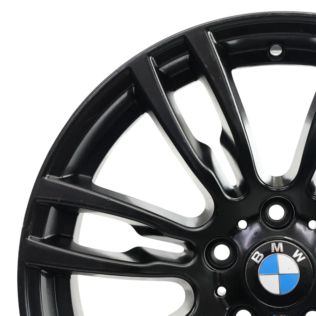 BMW F30 F32 Jante Arrière Alliage Noir 19" ET:47 8,5J M Star Spoke 403 - SKU 7845883-6 - Numéro de pièce 7845883