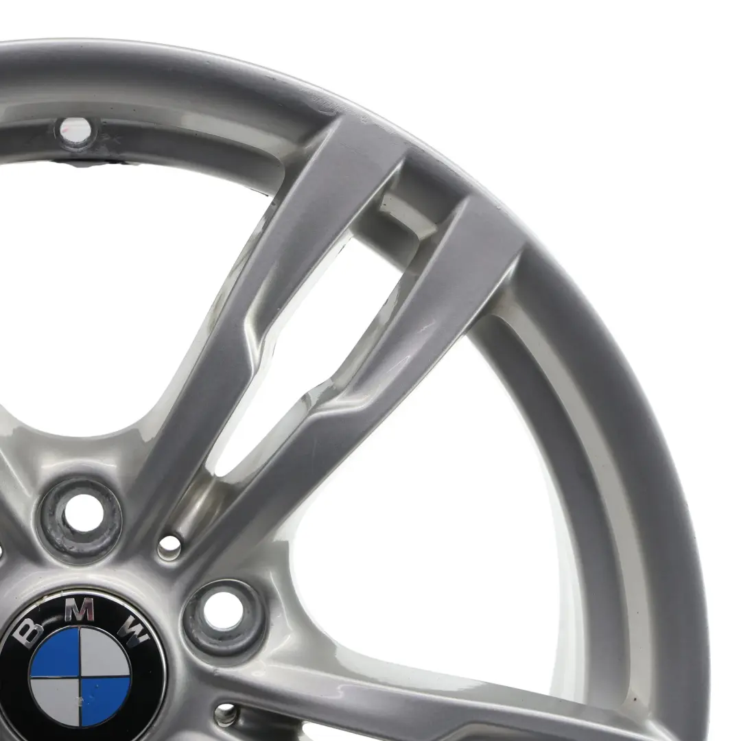 Alloy Rim 18" 8,5J ET:47 M Double Spoke 441 to BMW F30 F31 F32 Rear Wheel with Part number 7846779 BMW F30 F31 F32 Rear Wheel Alloy Rim 18" 8,5J ET:47 M Double Spoke 441 - SKU 7846779-1 - Part number 7846779
