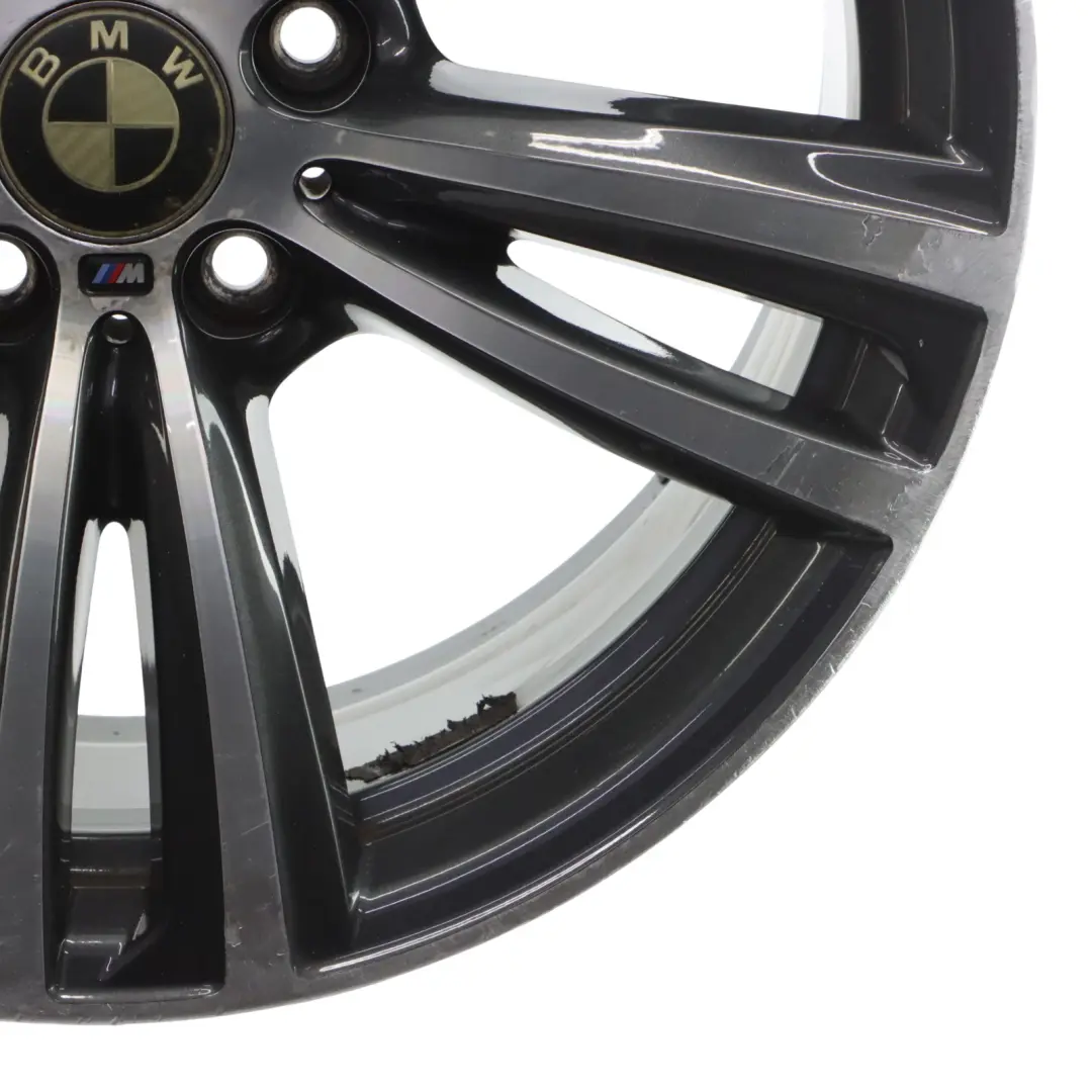 BMW F30 F32 Ferricgrey Alloy Wheel Rim 19" M Double Spoke 442 8J ET:36 - SKU 7846780-2 - Part number 7846780