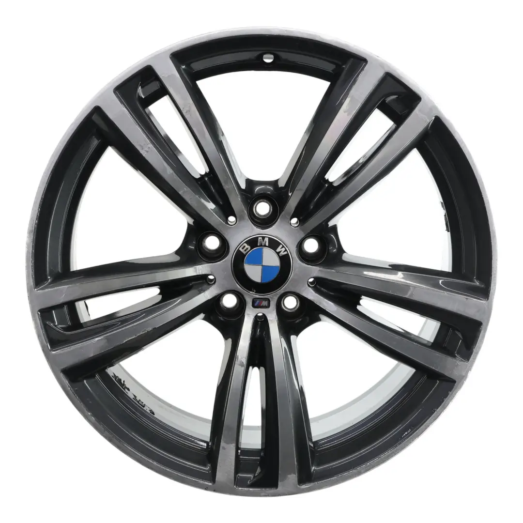 BMW F30 Ferricgrey Leichtmetallfelge 19" M Doppelspeiche 442 8J ET:36 - SKU 7846780-3 - Teilenummer 7846780