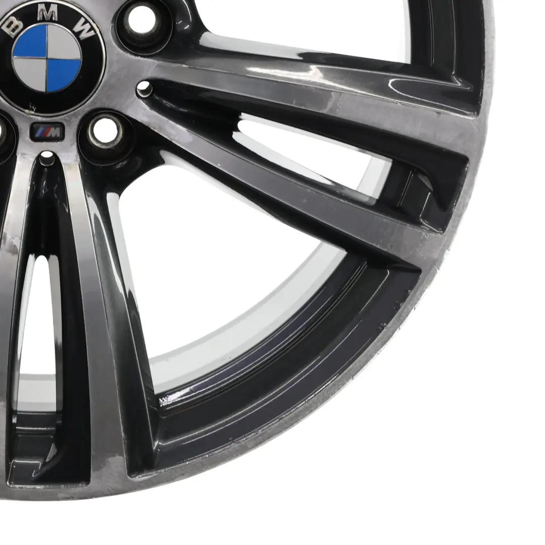 BMW F30 F32 Ferricgrey Alloy Wheel Rim 19" M Double Spoke 442 8J ET:36 - SKU 7846780-3 - Part number 7846780