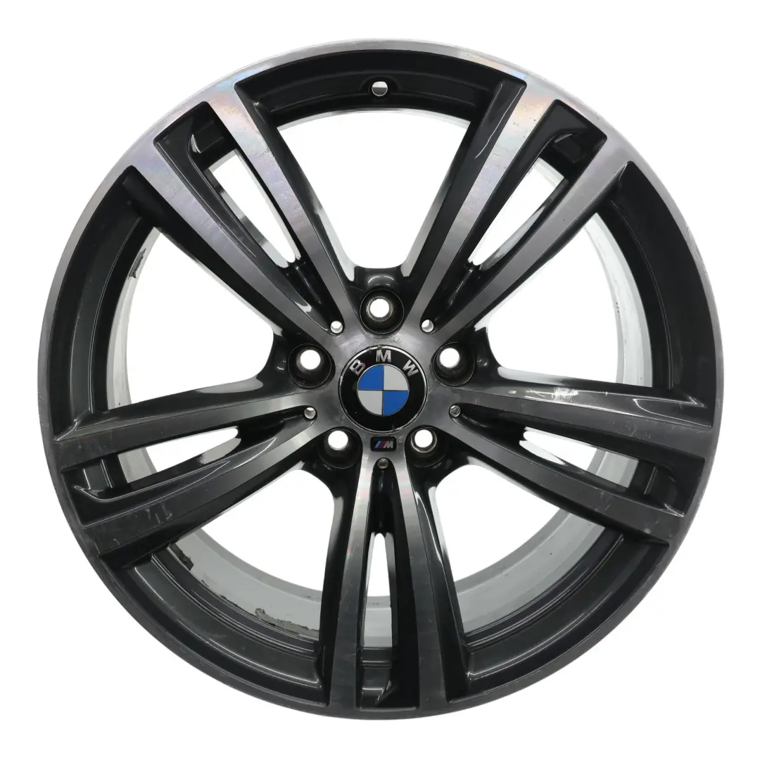 Ferricgrey Leichtmetallfelge 19" M Doppelspeiche 442 8J ET:36 für BMW F30 mit Teilenummer 7846780 BMW F30 Ferricgrey Leichtmetallfelge 19" M Doppelspeiche 442 8J ET:36 - SKU 7846780-5 - Teilenummer 7846780