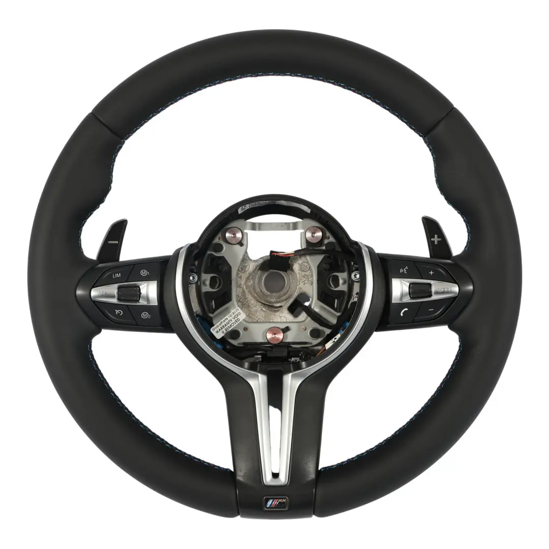 BMW F80 M3 F82 M4 F87 NEU Schwarz Leder Sport Sportlenkrad Schaltwippen Beheizt - SKU 7847607-1 - Teilenummer 7847607