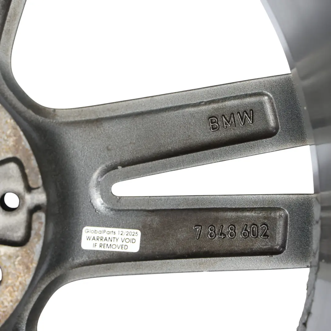 Ferric Grau Leicht metall felge 18" ET:57 8J für BMW F45 F46 mit Teilenummer 7848602 BMW F45 F46 Ferric Grau Leicht metall felge 18" ET:57 8J - SKU 7848602-1 - Teilenummer 7848602