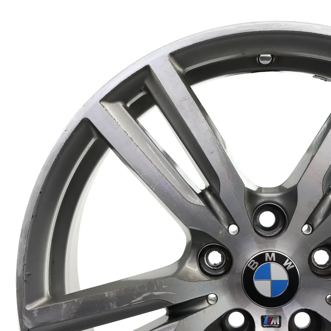 Llanta aleación BMW F45 F46 Gris Férrico 18" M Doble Radio 486 ET:57 8J para con número de pieza 7848602 Llanta aleación BMW F45 F46 Gris Férrico 18" M Doble Radio 486 ET:57 8J - SKU 7848602-1 - Número de pieza 7848602