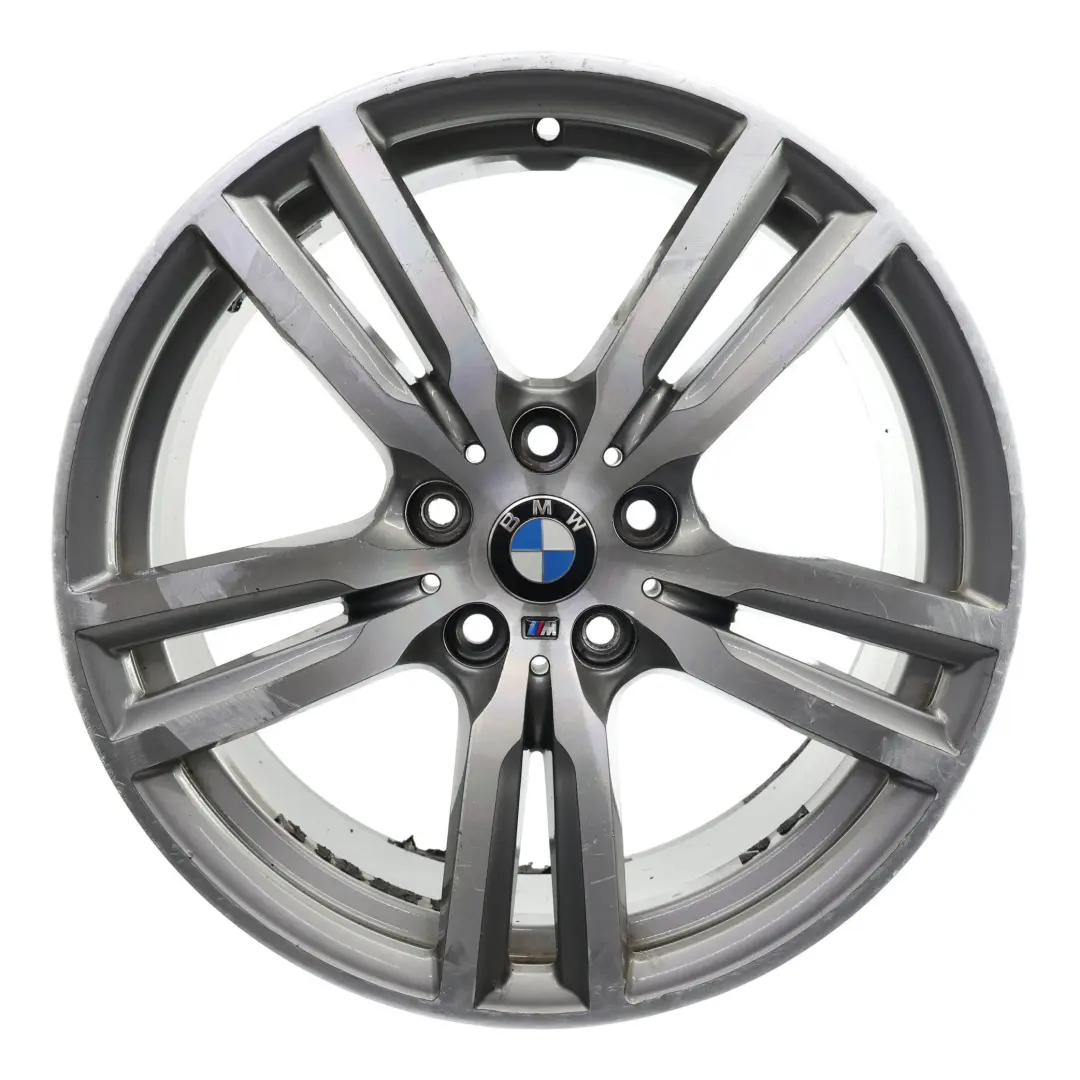 Cerchio Ruota Lega Grigio 18" 8J ET:57 M Doppie Razze 486 per BMW F45 F46 con numero di parte 7848602 BMW F45 F46 Cerchio Ruota Lega Grigio 18" 8J ET:57 M Doppie Razze 486 - SKU 7848602-4 - Numero di parte 7848602