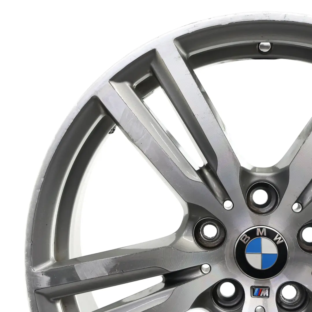486 Jante Alliage Gris Ferique 18" 8J ET:57 M À Double Rayon pour BMW F45 F46 à propos du numéro de pièce 7848602 BMW F45 F46 486 Jante Alliage Gris Ferique 18" 8J ET:57 M À Double Rayon - SKU 7848602-4 - Numéro de pièce 7848602